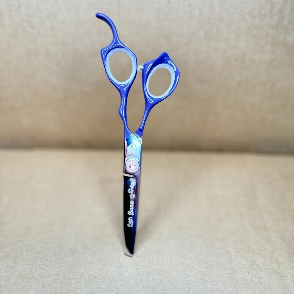 Freebird Grooming Shears Set: 6 Thinning, 7 Straight, 6.5 Curved Case - Picture 10 of 10